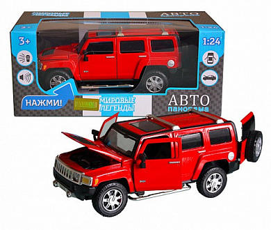 ������������ ������� Hummer H3, ������ 1:24 JB1200221 � 3 ���