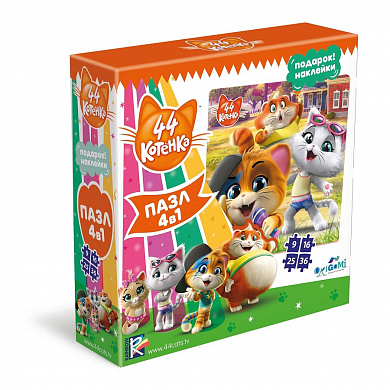 Origami 44 ������� ���� 4 � 1 � ��� ������ + �������� (9, 16, 25, 36 ���������) 04974 � 3 ���