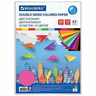 Brauberg ������� ������ �3 20 � 10 ������ 80 �/�2 124713