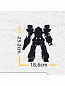 Sluban ����������� ����� P.R. Mecha PJZ-05 581 ������ ������� M38-B1580 � 6 ���