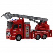 Funky toys Пожарная машина с выдвижной лестницей, кабина die-cast FТ61079 с 3 лет