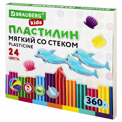 Brauberg ��������� ������ �������� Kids 24 ����� 360 �, ���� 106498