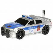 Технопарк Машина Полиция Седан 19 см, инерционная, свет+звук, пластик WY500-POL с 3 лет