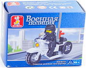 Sluban Конструктор Полиция Мотоцикл 24 деталей M38-B0325 с 6 лет