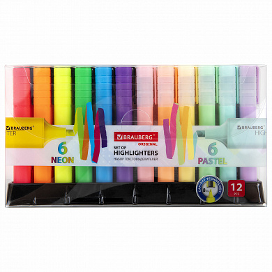 Brauberg ����� ����������������� 12 ������ �� ��������� Original Neon ����� ������ 1-5 �� 152217