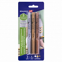 Brauberg ����� �������� ��� ������������� � ��������� 3 ����� Art Metallic 1-3 �� 152440