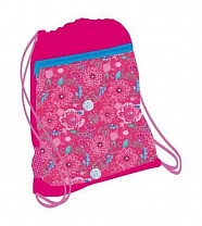 Belmil Мешок-рюкзак для обуви с карманом 35х43 см Pink flowers 336-91/880