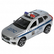 Технопарк Машина Volvo XC60 R-Desing Полиция 12 см свет, звук, металл XC60-12SLPOL-SR с 3 лет