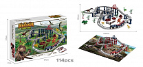 Железная дорога Dinosaurs 114 деталей 3D515 с 3 лет