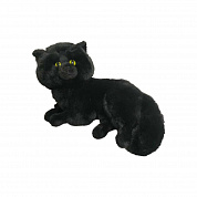 Fluffy Family Мягкая игрушка Черный кот 30х20 см 682191 с 3 лет