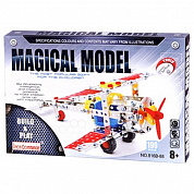Magical Model Конструктор металлический Самолет 190 деталей 816B-88 с 8 лет