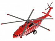 Технопарк Вертолет Пожарный 20 см свет, звук, металл СОРТЕR-20SLFIR-RDWН с 3 лет