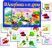 Радуга Настольная игра Аскорбинка и ее друзья-2 С-482 с 3 лет