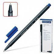 Staedtler Ручка роллер Triplus, трехгранная, толщ.письма 0,4 мм, набор 5шт, синяя, 403-3