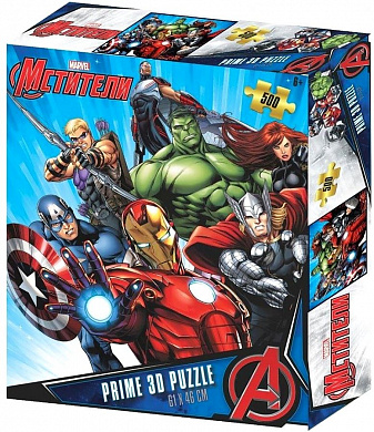Prime 3D ���� �������� 500 ��������� Marvel PR32569 � 6 ���