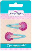 Mary Poppins Набор заколок клик-клак Морская ракушка 5*2,5 см, 2 шт 455321 с 3 лет