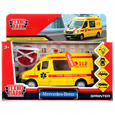 ��������� ������ Mersedes-Benz Sprinter ���������� 14 �� ������ SPRINTERVAN-14SLAMB-YE � 3 ���