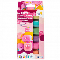 Genio Kids Набор для лепки Тесто-пластилин 6 цветов Маршмеллоу ТА1089V с 3 лет