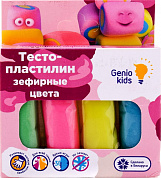 Genio Kids Набор для детской лепки Тесто-пластилин 4 цвета Маршмеллоу ТА1088V с 3 лет