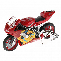 Технопарк Мотоцикл Суперспорт 11,5 см озвученный, металл 244456 532116-R с 3 лет