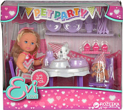 Simba Evi Кукла Еви Игровой набор Вечеринка для питомцев с 3 лет