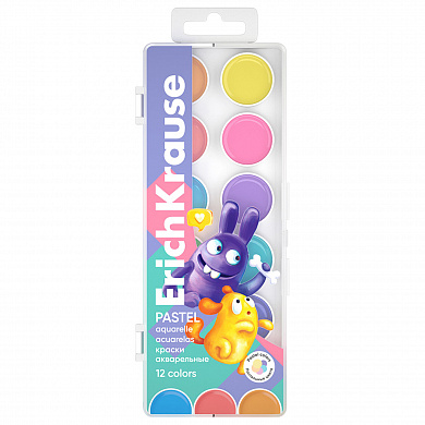 Erich Krause ������ ����������� Jolly Friends Pastel 12 ������ ����������� ����� 61370