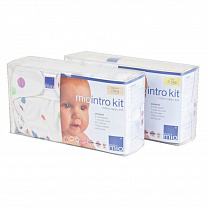 Bambino Mio Комплект многоразовых подгузников для новорожденного INTRO S 5-7 кг Белый