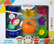 Yatoya Набор игрушек для ванной Пират с мельницей, лейкой и формочками 12307 с 6 месяцев
