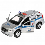 Технопарк Машина Honda CR-V Полиция 12 см металлическая инерционная CR-V-P с 3 лет