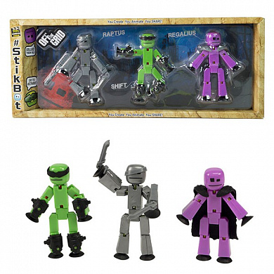 Stikbot ������� 3 ������� Stikbot Off the Grid, Raptus � 4 ���