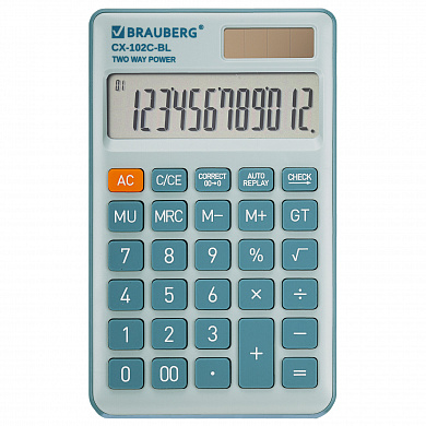 Brauberg ����������� ��������� CX-102C-BL (76x126 ��), 12 �������� ������� 272649