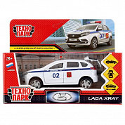 Технопарк Машина Lada Xray Полиция 12 см металл XRAY-12POL-WH с 3 лет
