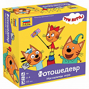 Звезда Настольная игра Три кота Фотошедевр 8768 с 4 лет