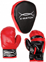 X-Match Набор для бокса: перчатки 2 штуки лапа 647200 с 4 лет