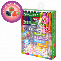 Brauberg ����� ������� � ������ �����������������, ����� 20 ������, FRUITS, ����� ������ 0,5 ��, Kid