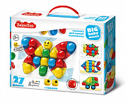 Десятое королевство Мозаика для самых маленьких 27 элементов 4 цвета Baby Toys 02520 с 3 лет