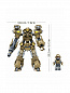 Sluban ����������� ����� P.R. Mecha PJZ-05 581 ������ ������� M38-B1580 � 6 ���