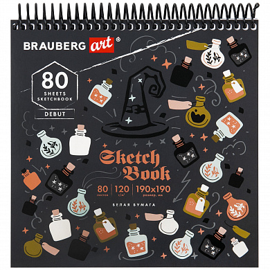 Brauberg �������� ����� ������ 120 �/�2 190�190 �� 80 � ������� �������� Art Debut Magic 115067